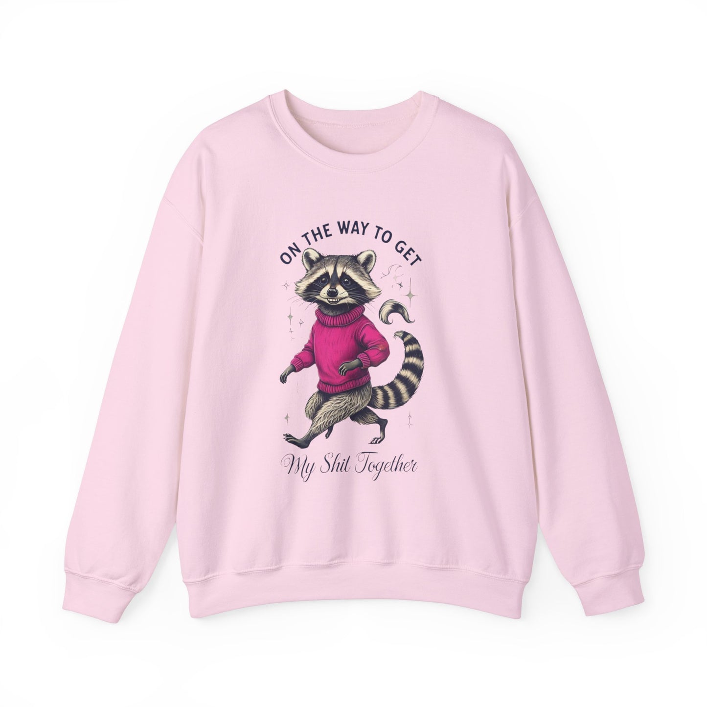 "On My Way to Get" Unisex Heavy Blend™ Crewneck Sweatshirt
