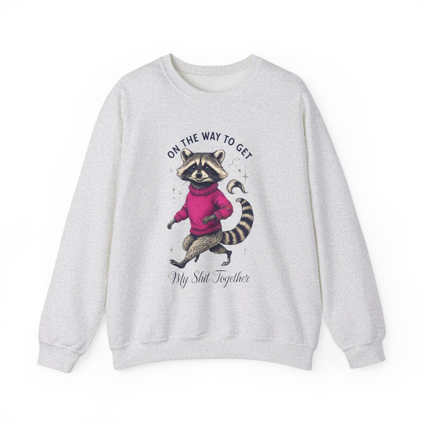 "On My Way to Get" Unisex Heavy Blend™ Crewneck Sweatshirt