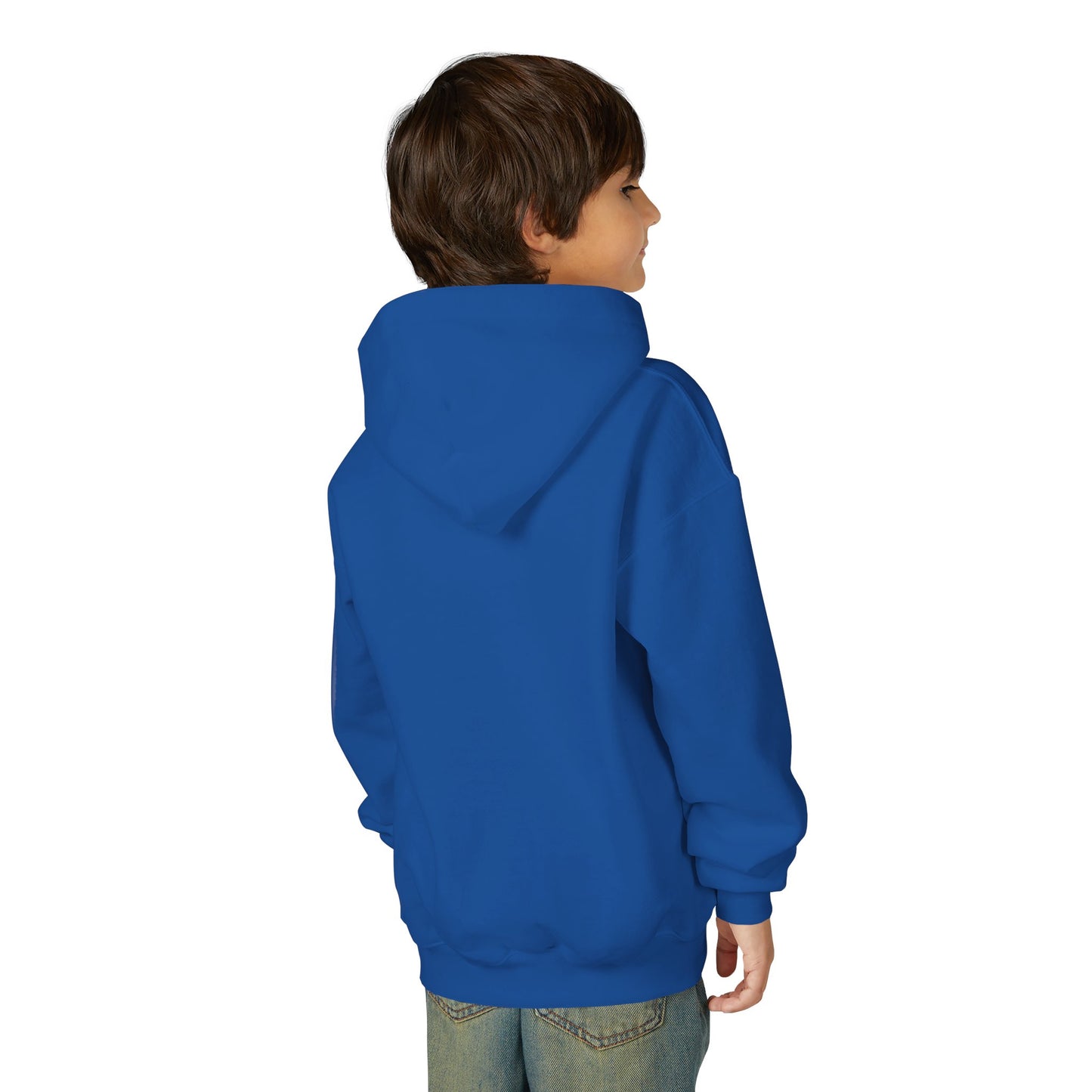 Youth Saints Hoodie — Grey Kids School Team Pullover