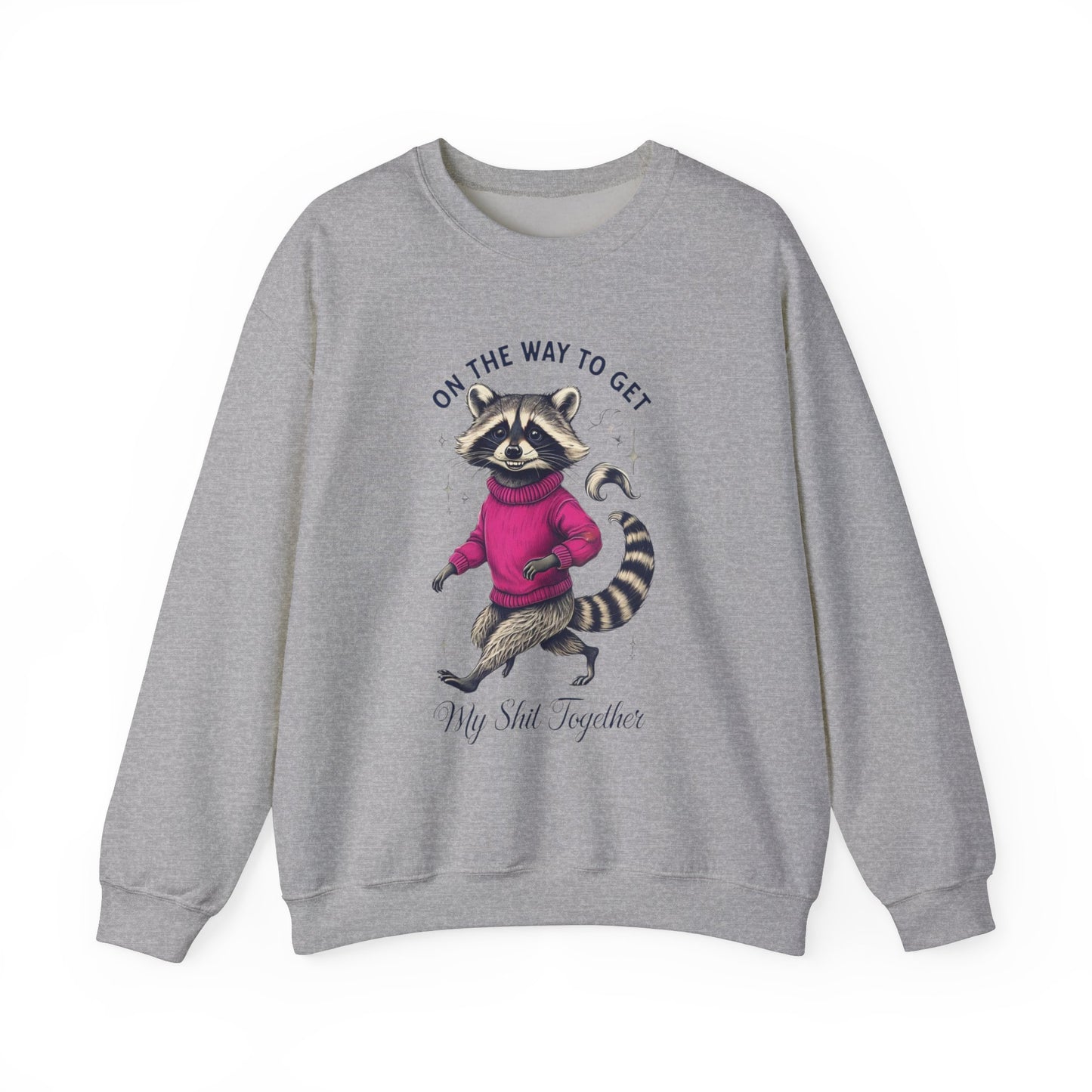 "On My Way to Get" Unisex Heavy Blend™ Crewneck Sweatshirt