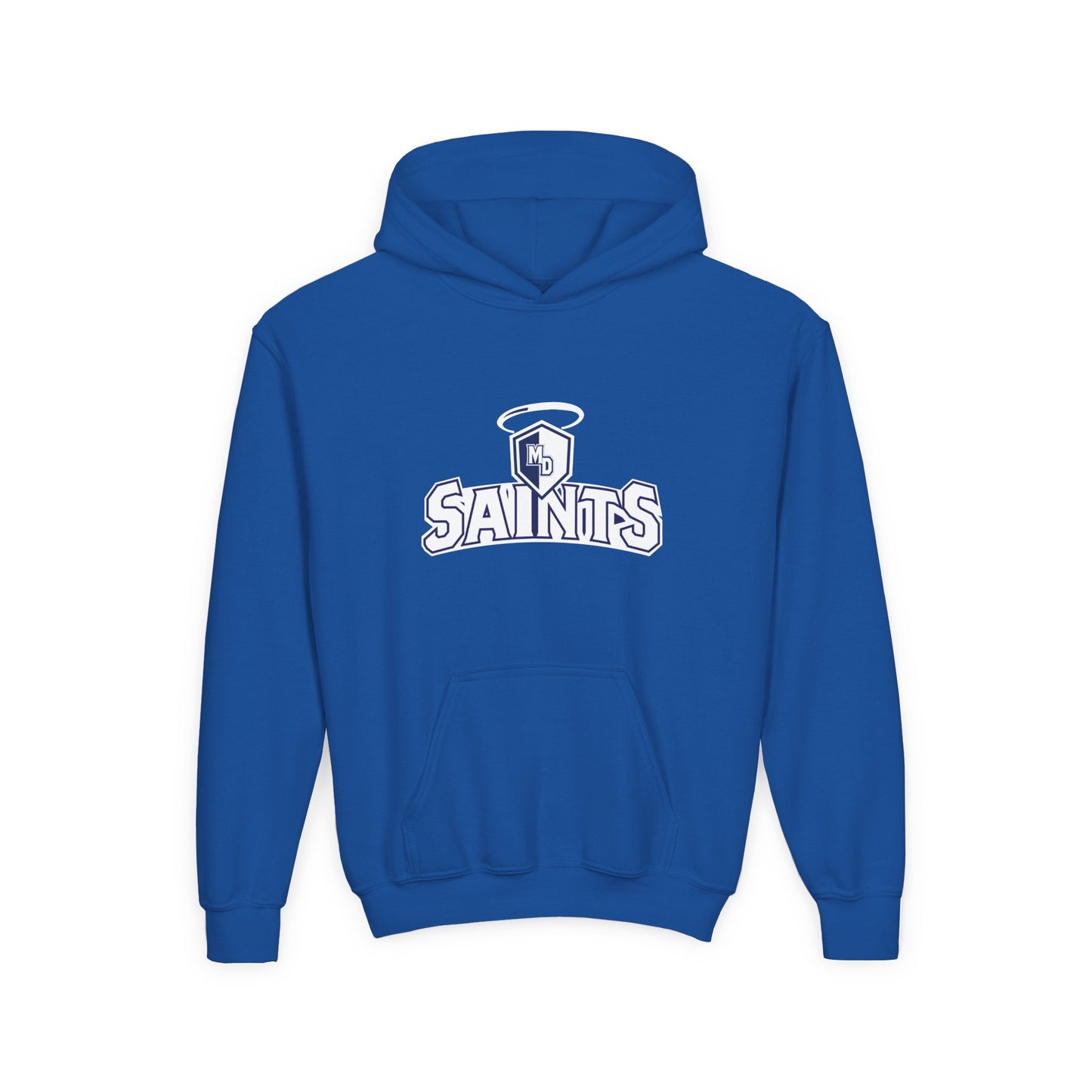Youth Saints Hoodie — Grey Kids School Team Pullover