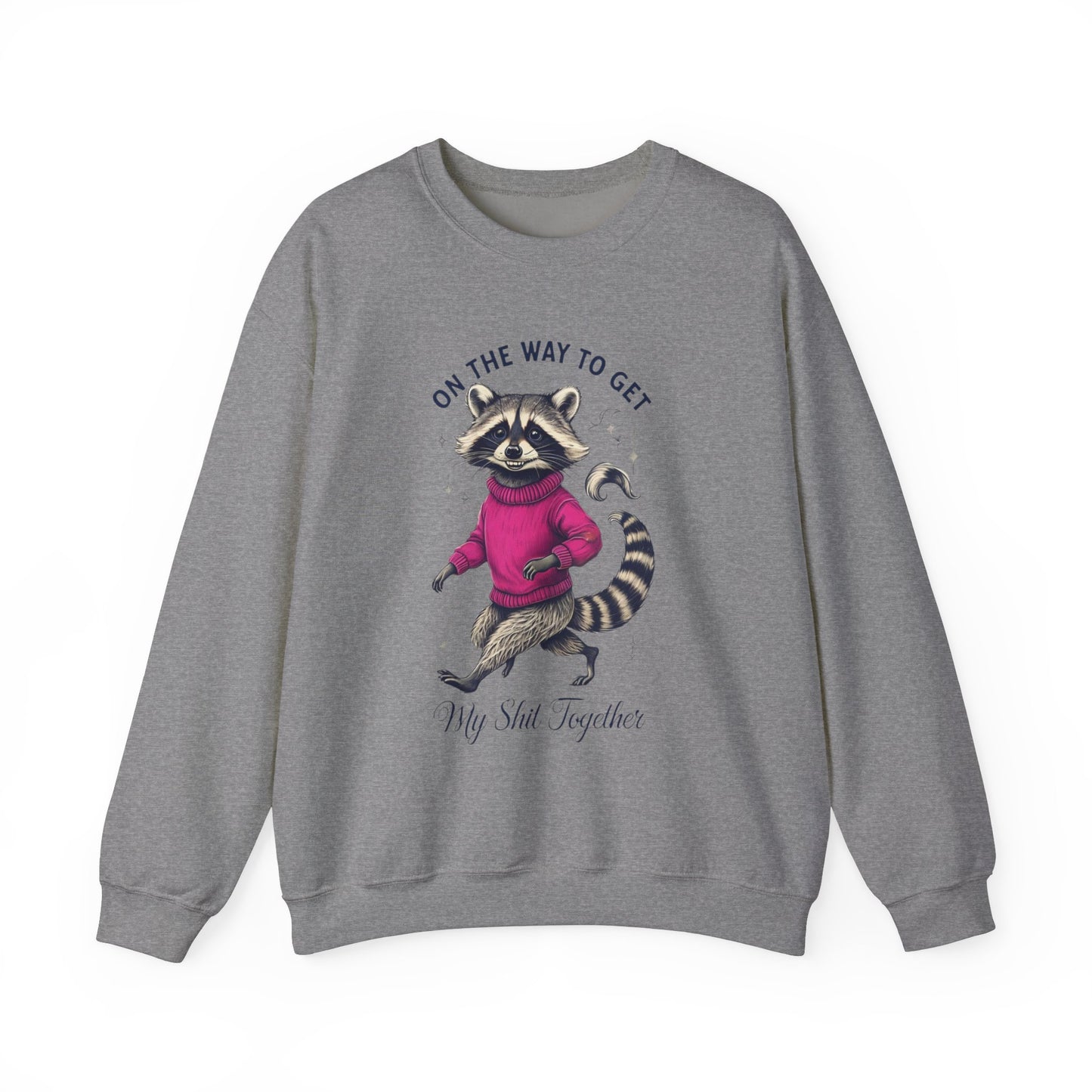 "On My Way to Get" Unisex Heavy Blend™ Crewneck Sweatshirt