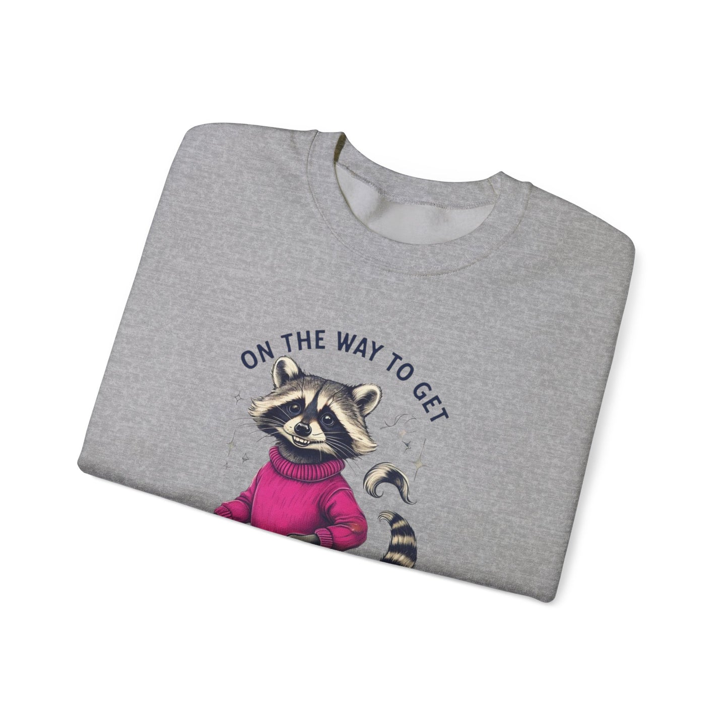 "On My Way to Get" Unisex Heavy Blend™ Crewneck Sweatshirt