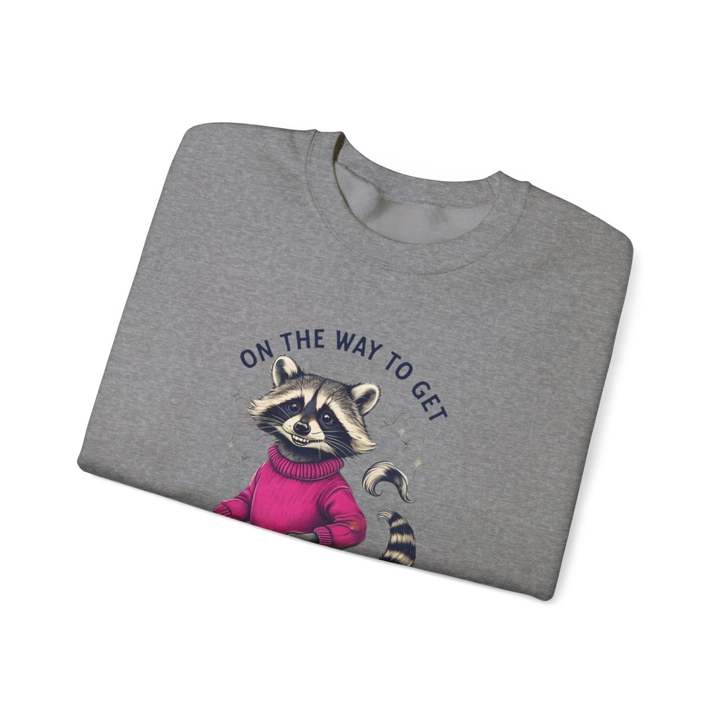 "On My Way to Get" Unisex Heavy Blend™ Crewneck Sweatshirt