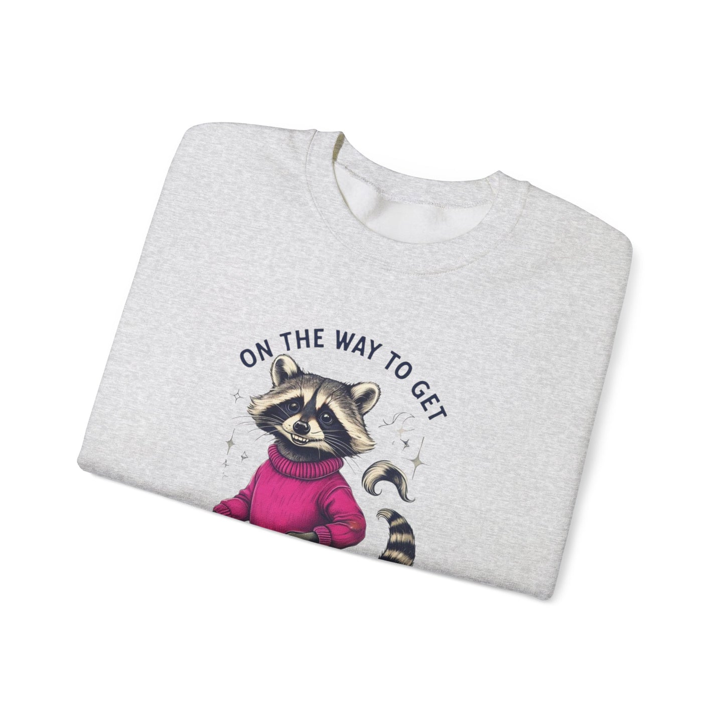 "On My Way to Get" Unisex Heavy Blend™ Crewneck Sweatshirt